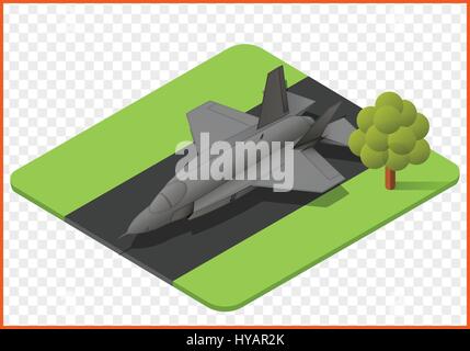 Fighter jet vector Illustration de Vecteur