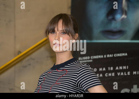 L'Italie. 06Th avr, 2017. Photocall de 'la démarrage', un film d'Alessandro d'Alatri en Italie. Credit : Lucia Casone/Pacific Press/Alamy Live News Banque D'Images