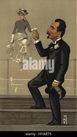 Jan Van Beers Vanity Fair 12 Septembre 1891 Banque D'Images