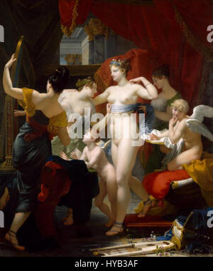 Jean Baptiste Regnault la toilette de Vénus Banque D'Images