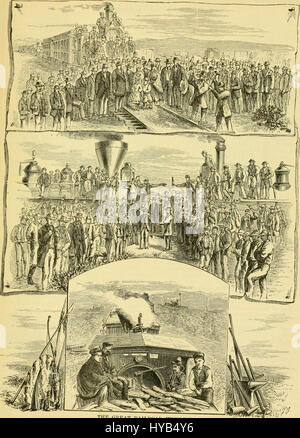 Le Pacific tourist Williams' illustré trans continental guide de voyage, de l'Atlantique à l'océan Pacifique contenant des descriptions complètes des voies de chemin de fer un guide du voyageur d'(14574417930) Banque D'Images