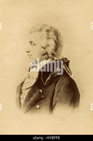 Wolfgang Amadeus Mozart, compositeur autrichien Banque D'Images