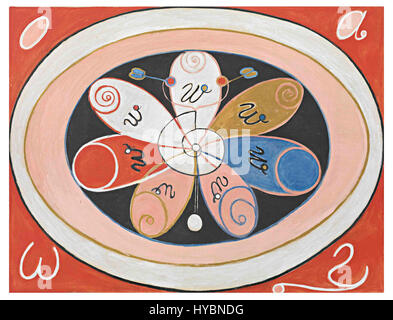 Hilma af Klint aucune date Untitled Banque D'Images