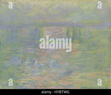 La série « Charing Cross Bridge » de Claude Monet capture l'emblématique pont londonien dans différentes conditions atmosphériques. La série reflète la maîtrise de Monet de la lumière, du mouvement et des effets changeants de la météo sur le paysage. Banque D'Images