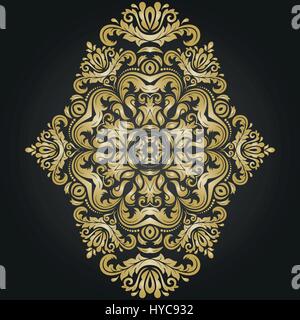 Résumé Motif Vecteur Oriental Illustration de Vecteur