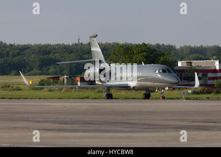 Avion privé, Rostov-sur-Don, en Russie, le 4 juillet 2012 Banque D'Images