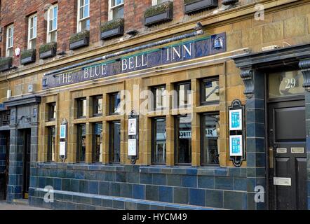 Blue Bell Inn Nottingham UK Banque D'Images