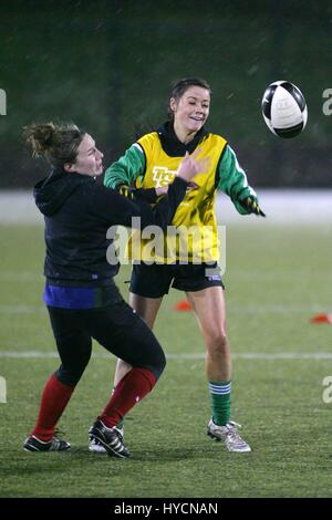 QUB InterSports nuit. Photo/Paul McErlane. Banque D'Images