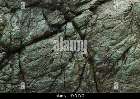 Vert Gris Texture Rock Banque D'Images