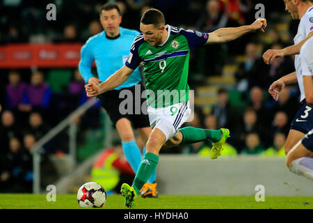 L'Irlande du Nord Conor Washington Banque D'Images