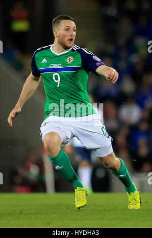 L'Irlande du Nord Conor Washington Banque D'Images