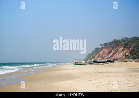 Varkala Beach, Kerala Banque D'Images