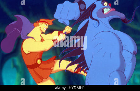 Hercules, USA 1997, Regie : Ron Clements, John Musker, Szenenfoto Hercules mit und Hades Banque D'Images