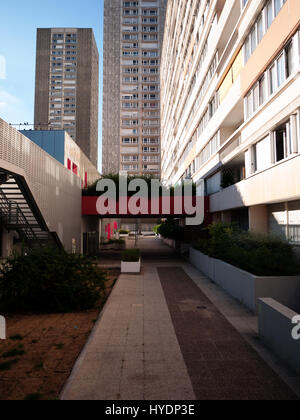 Tours des Olympiades dans le 13e arrondissement de Paris Banque D'Images