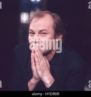 Acteurs et Actrices Österreichischer Réalisateur und Klaus Maria Brandauer, Deutschland 1980 er Jahre. Directeur de théâtre et acteur autrichien Klaus Maria Brandauer, l'Allemagne des années 1980. Banque D'Images