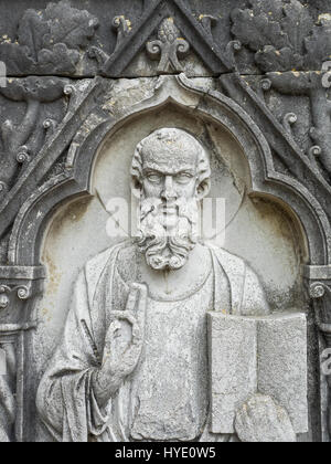 Soif religieuse sur l'île de Torcello, le plus ancien village de la lagune de Venise, Venise, Italie Banque D'Images