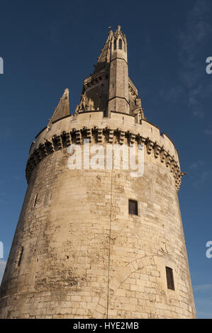 France, La Rochelle, Tour de la Lanterne, 15 c Banque D'Images
