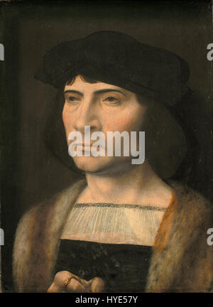 Jan Gossaert (Mabuse) Portrait d'un homme Google Art Project Banque D'Images