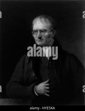 John Dalton par Charles Turner Banque D'Images