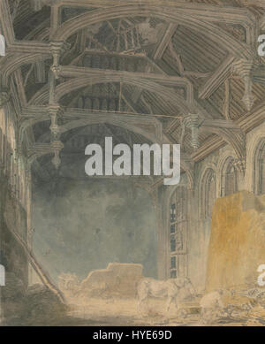 Joseph Mallord William Turner l'intérieur de St. John's Palace, Yvoir Google Art Project Banque D'Images