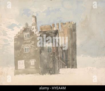 Thomas Girtin Layer Marney Hall, Essex Google Art Project Banque D'Images