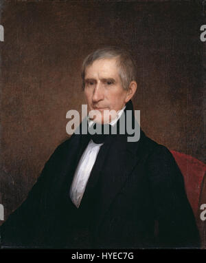 Albert Gallatin Hoit William Henry Harrison Google Art Project Banque D'Images