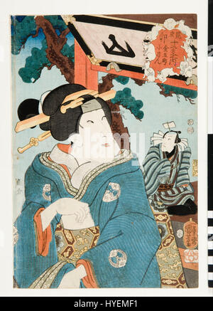 Utagawa Kuniyoshi Woodcut Google Art Project Banque D'Images