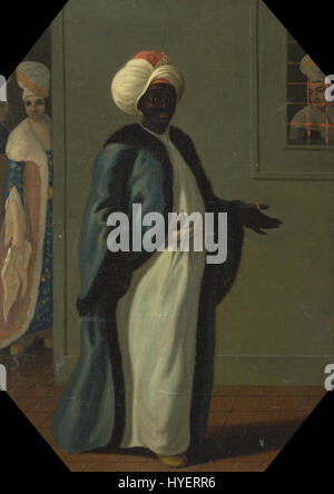 Francis Smith Kisler Aga, chef des eunuques Noirs et premier gardien du Serraglio Google Art Project Banque D'Images