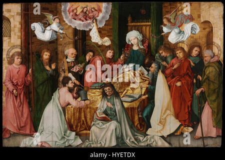 Hans Holbein l'Aîné la Dormition de la Vierge Google Art Project Banque D'Images