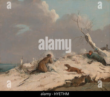 Henry Thomas Alken tir de canards en hiver Google Art Project Banque D'Images