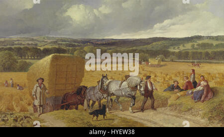 John Frederick Herring Harvest Google Art Project Banque D'Images