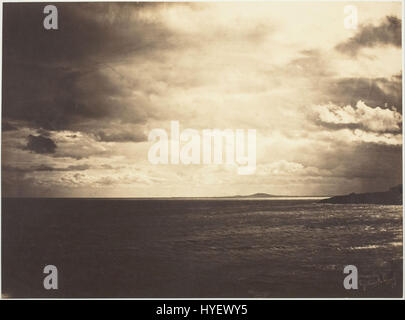 Gustave Le Gray ciel nuageux, Mer Méditerranée Google Art Project Banque D'Images