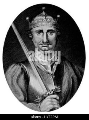 Guillaume Ier d'Angleterre, également connu sous le nom de Guillaume le Conquérant, fut le premier roi normand d'Angleterre. Son règne, qui débute en 1066, marque le début de la domination normande en Angleterre et les changements culturels et politiques importants qui s'ensuivent. Banque D'Images