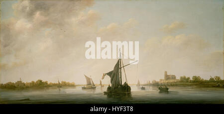 Aelbert Cuyp (Dutch Vue de la Meuse à Dordrecht Google Art Project Banque D'Images