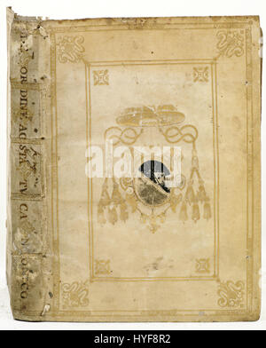 Ce titre fait référence à un manuscrit historique ou parchemin connu sous le nom de « Band van Blank perkament », qui fait référence au parchemin blanc. Il s'agit d'un élément spécifique d'une collection, probablement préservé pour son importance historique. Banque D'Images