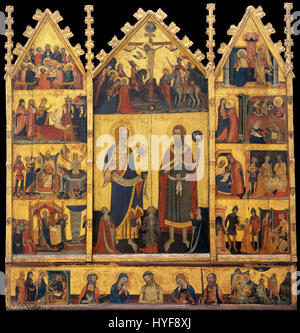 Maître de Santa Coloma de Queralt Retable des Saints John Google Art Project Banque D'Images