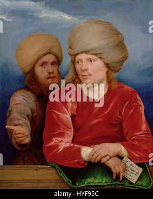 Michael Sweerts (Double Portrait Google Art Project Banque D'Images