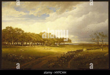 William Trost Richards Old Orchard à Newport Google Art Project Banque D'Images