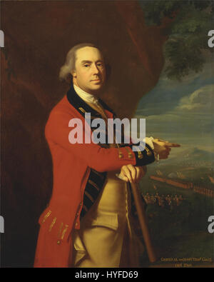 John Singleton Copley Général Thomas Gage Google Art Project Banque D'Images