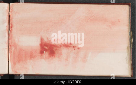 Joseph Mallord William Turner's 'The Channel Sketchbook' capture la beauté pittoresque et l'énergie brute de la Manche. À travers des croquis rapides et expressifs, Turner explore l'interaction de la lumière, de l'eau et de la météo. Son utilisation de la couleur et de coups de pinceau dramatiques donne vie au monde naturel, mettant en valeur son approche novatrice de la peinture de paysage. Banque D'Images