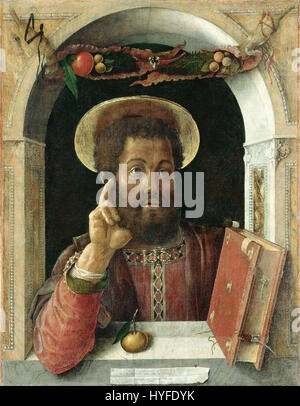 Andrea Mantegna saint Marc l'Évangéliste Google Art Project Banque D'Images