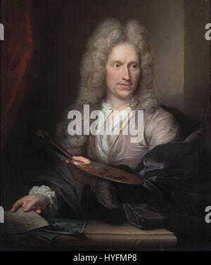 Jan van Huysum portrait par William Banque D'Images