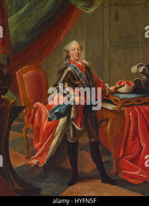 Maximilien III Joseph, électeur de Bavière, un portrait par Peter Jakob Horemans, un peintre flamand du XVIIIe siècle, représentant l'électeur qui a régné de 1745 à 1777. Banque D'Images