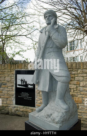 Ira monument mémorial dédié à l'rumboe "martyrs" qui ont été exécutés par un peloton d'état libre le 14 mars 1923. Banque D'Images