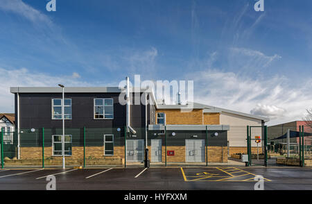 L'école primaire Beaconsfield à Southall, Londres. Banque D'Images