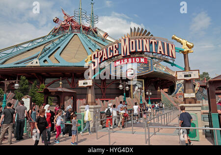 disneyland paris Banque D'Images