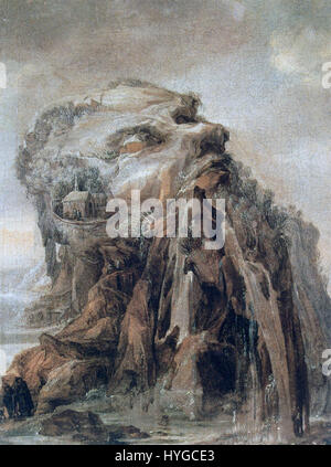 Joos de Momper le jeune paysage anthropomorphe, c.1600 1635 Banque D'Images