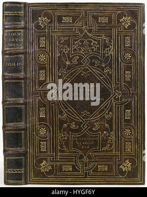 Cet article, une 'bande de peau de veau brun foncé avec peinture laquée', est un objet en cuir historiquement important, mettant en vedette l'artisanat et les éléments de design typiques de sa période de temps. Banque D'Images