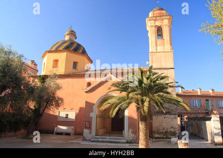 France, Alpes-Maritimes (06), Vence, chapelle des Pénitents-Blancs // France, Alpes Maritimes, Vence, chapelle des Pénitents Blancs Banque D'Images