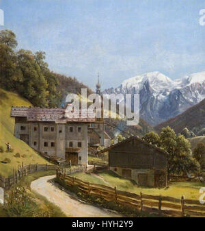 Thomas Fearnley Ramsau (1832) Banque D'Images